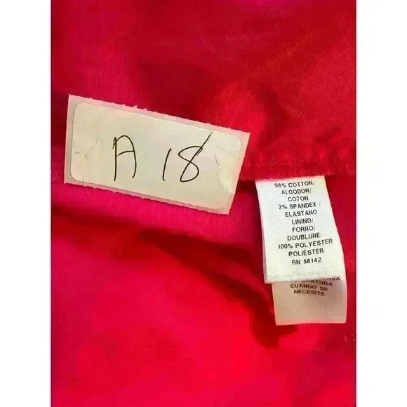 Donna Morgan Colorblock Tiered Trapeze Midi Dress Pink Orange Size 6 Maxi - Picture 10 of 12